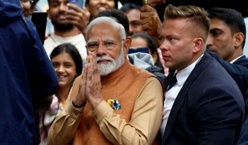 Modi Begins His Visit to Poland and Ukraine